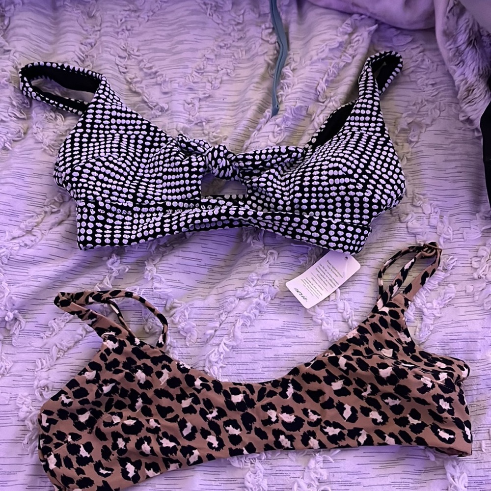 2 aerie swim tops